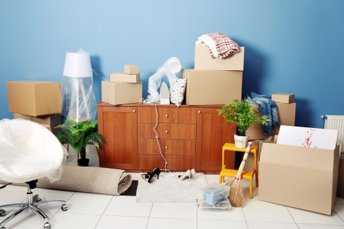 People using Hernehill storage for home organization and extra space