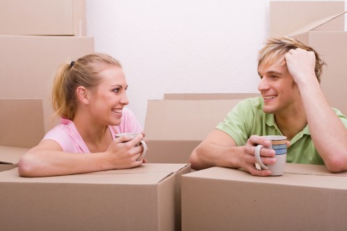 Practical storage arrangements for furniture, boxes, and business items in Hernehill