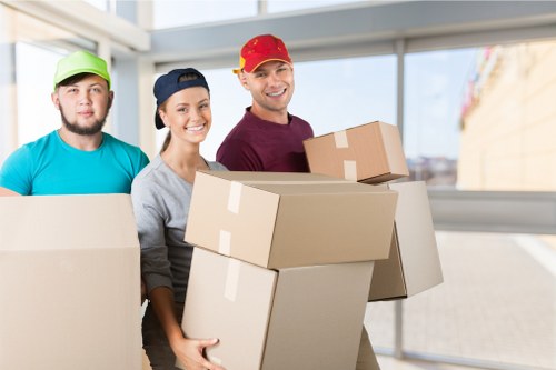 Professional office removals planning in Hernehill