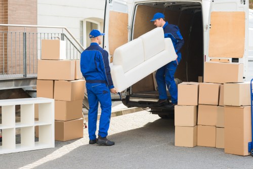 Customer reading self-storage restrictions and responsibilities