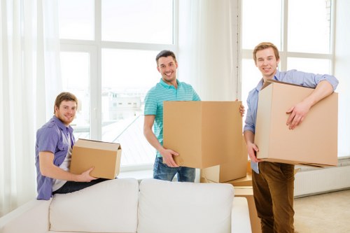 Family belongings and renovation items placed in Hernehill storage