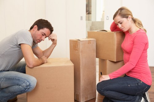 Careful preparation for house removals in Hernehill