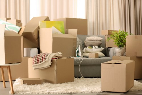 Secure self storage setting for home and business items in Hernehill