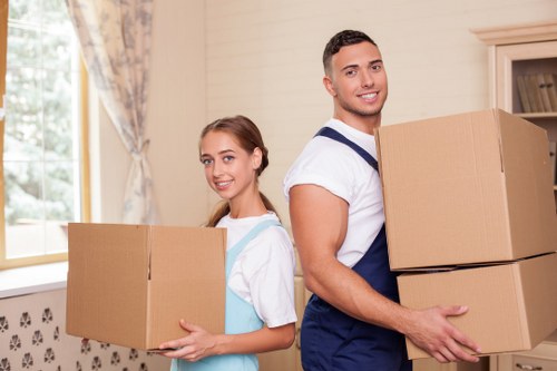 Moving day preparation for local removals in Hernehill